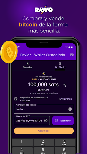 RAYYO Wallet Screen 3