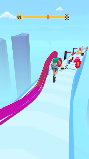 Long Hair Run Challenge Screenshot 2 - AppWisp.com