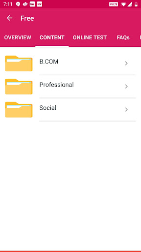 Android application Prayas Academy screenshort