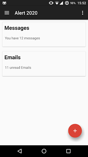 Android application Alert 2020 screenshort