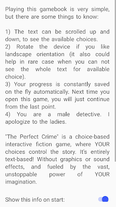 The Perfect Crime (DEMO) - Screenshot 1