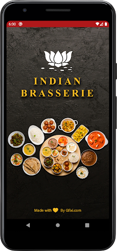 Android application Indian Brasserie screenshort
