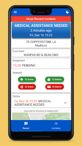 Android application FireTek screenshort