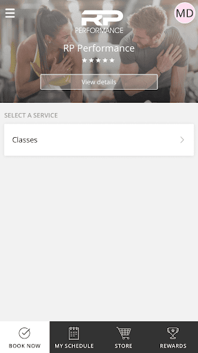 Android application RP Performance screenshort