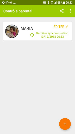 Aperçu de l'application