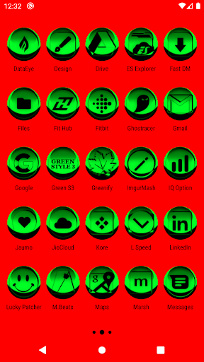 Green Icon Pack Style 3 Screen 3