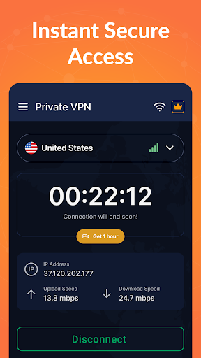 Private VPN - Fast VPN Proxy Screen 2