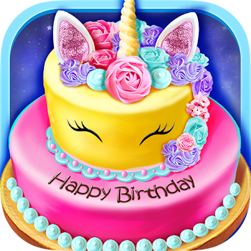 Captura 1 Birthday Cake Design Party - Bake, Decorate & Eat! android