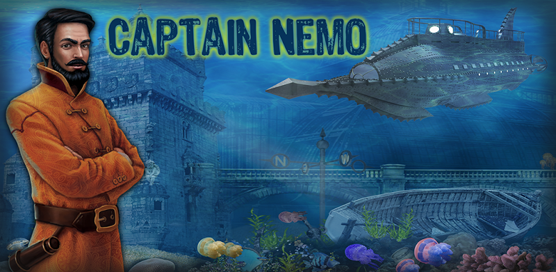 Kapitein Nemo spelletjes - Zoek en Vind nederlands