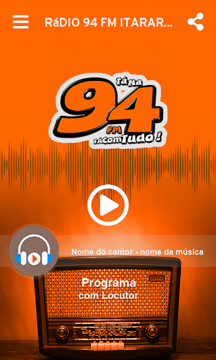 Rádio 94 FM Itararé Screen 2