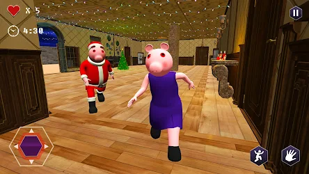 Piggy Santa Rush Gift Delivery Horror Escape Game Apk Apkdownload Com - santa package roblox