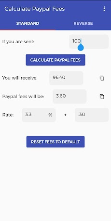Calculator For PayPal Feesのおすすめ画像1