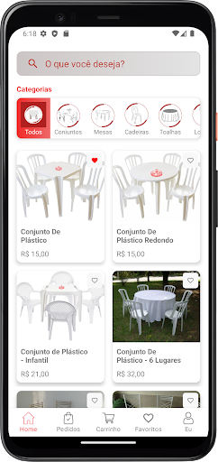 Android application Guri Festas screenshort
