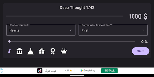 Android application Deep Thought 1 screenshort