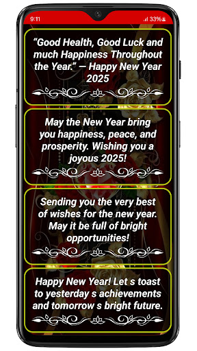 Happy New Year Shayari  2025 Screenshot 4 - AppWisp.com