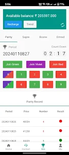 Colour Prediction App - Earn