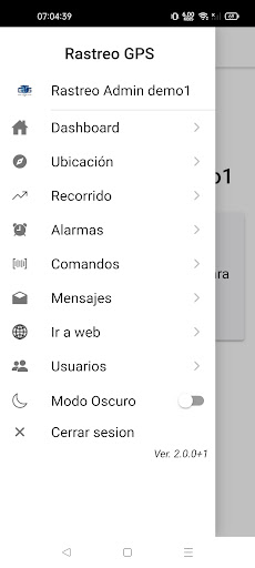 Rastreo GPS v2 Screen 3