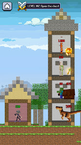 Craft Tower: Stick Hero Wars apkpoly screenshots 23