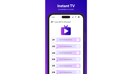 Instant TV Channels Guide