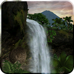 Cover Image of Download Jungle Waterfall LiveWallpaper 2.0 APK