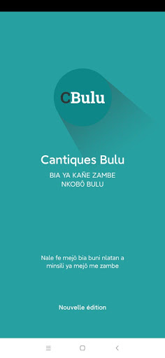 Cantiques bulu Screen 2