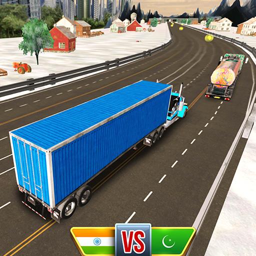 India Vs Pakistan Cargo Truck   Icon
