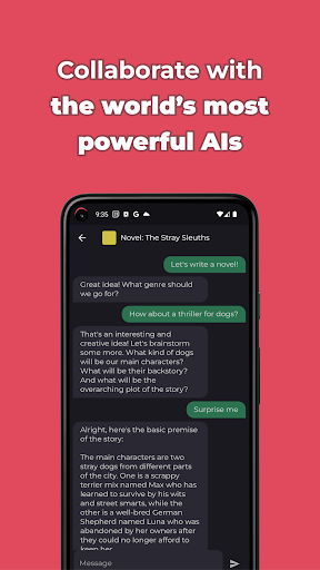 Android application Nack AI - Mobile ChatGPT App screenshort
