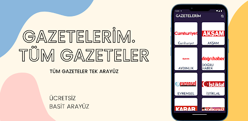 Android application Tüm Gazeteler - Gazetelerim screenshort