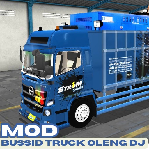 Mod Bussid Truck Oleng Dj logo