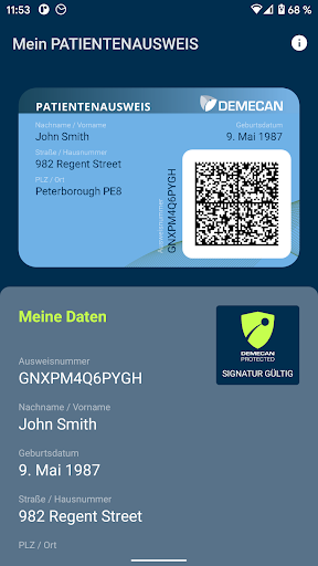 Demecan Wallet Screen 2