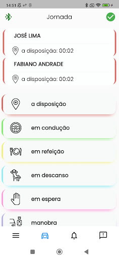Android application Fleetfull Driver screenshort