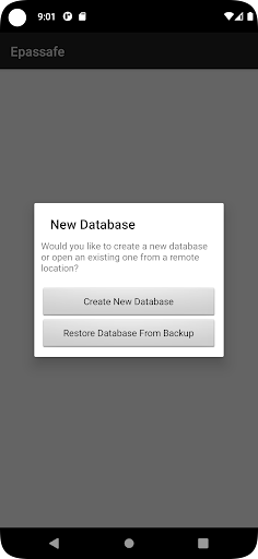 Android application Epassafe Password Manager screenshort
