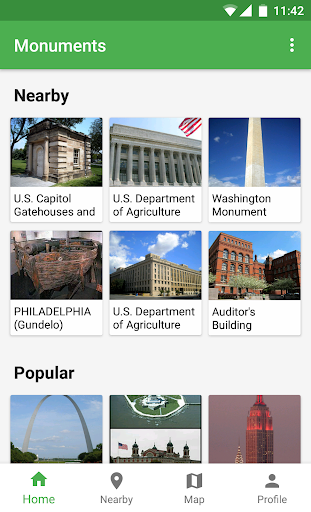 Android application Monuments.guide - Travel Guide screenshort