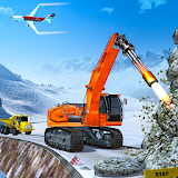 Snow Excavator Shooting Simulator: Rescue Missions icon