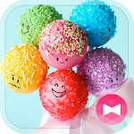 Cute Theme-Colorful Candy- Apk