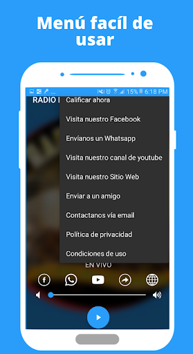 RADIO LA LUZ Screen 3