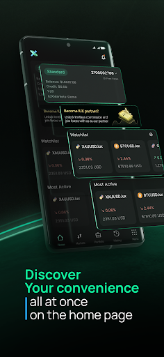 Android application IUX: Online Trading screenshort