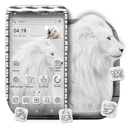 Icon image White Lion Launcher Theme