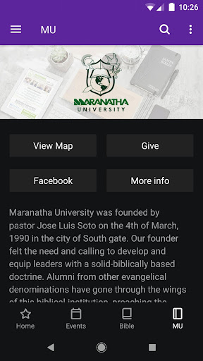 World Mission Maranatha Screen 3