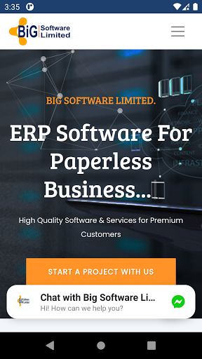Android application Big Software screenshort
