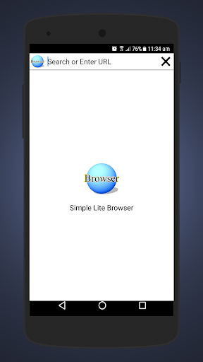 Android application Simple Lite Browser screenshort
