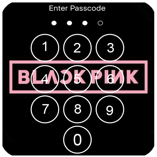 Black Pink Lock Screen