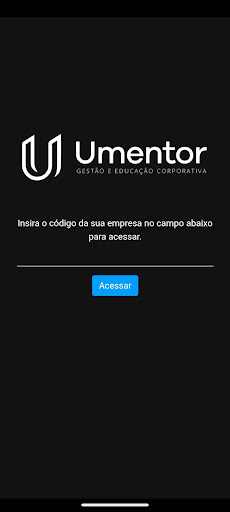 Android application Umentor screenshort