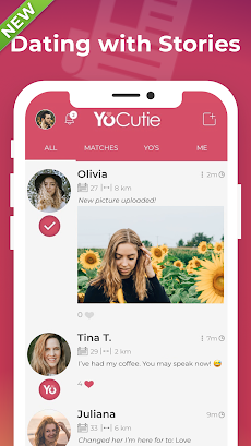 YoCutie - の出会い系アプリのおすすめ画像1