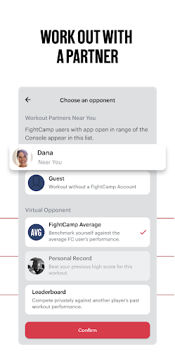 FightCamp Home Boxing Workouts Screen 3