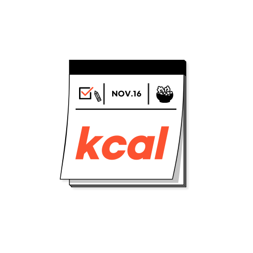 원터치 칼로리 달력 logo