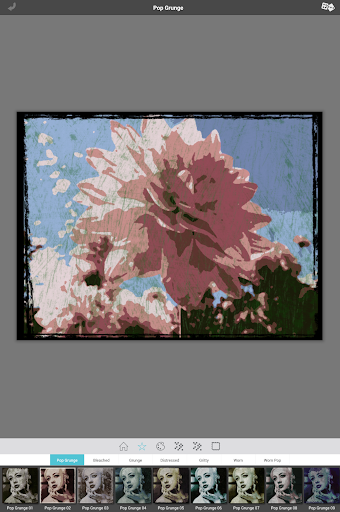 Screenshot of Grungetastic
