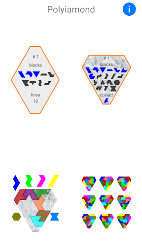 Android application Polyiamond Saga screenshort