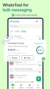 WhatsTool for Bulk WhatsApp Schermata