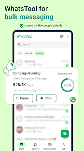 WhatsTool for Bulk WhatsApp Ekran görüntüsü